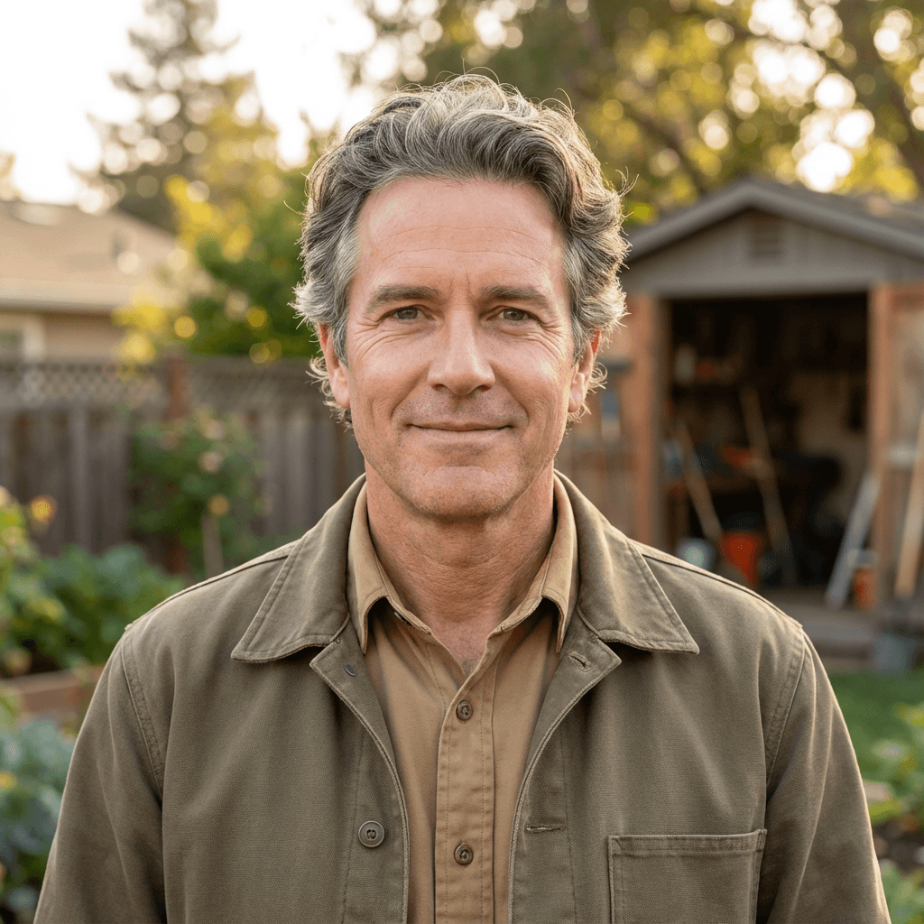 Male testimonial portrait for injury case client in Clearwater